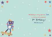 ICG Son 7th Birthday Card