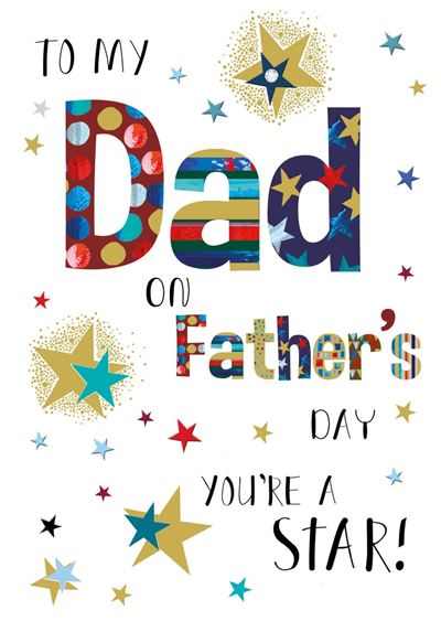Nigel Quiney Dad Father's Day Card