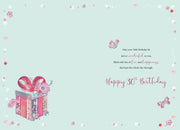 ICG Sister 30th Birthday Card