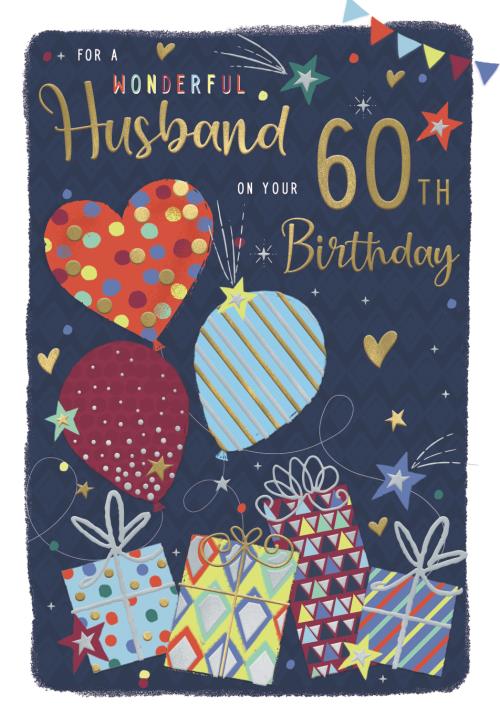 ICG Husband 60th Birthday Card