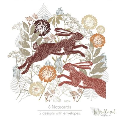 Nigel Quiney Hares & Wren Woodland Nature Notelets