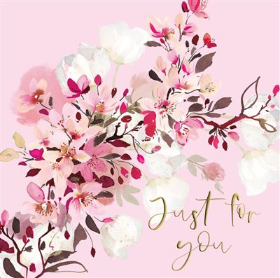 Nigel Quiney Pink Blossom Chelsea Darling Birthday Card