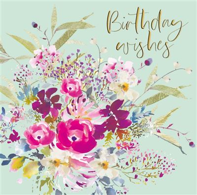 Nigel Quiney Chelsea Bouquet Chelsea Darling Birthday Card