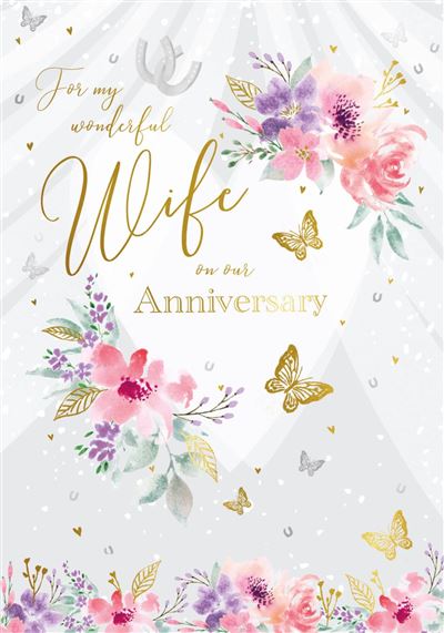 Nigel Quiney Wife Anniversary Card