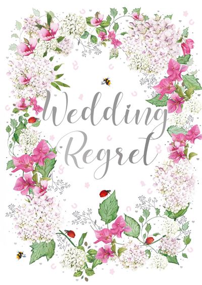Nigel Quiney Wedding Regret Card