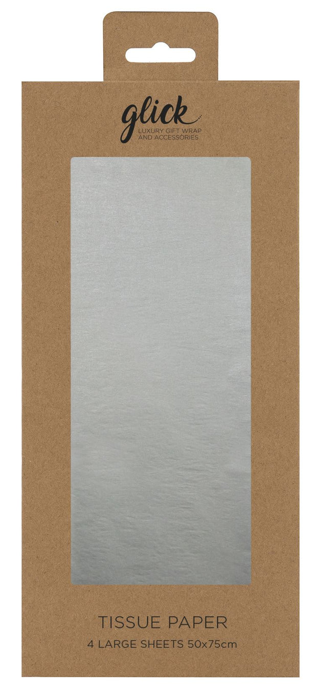 Glick Silver Tissue 4 Sheets