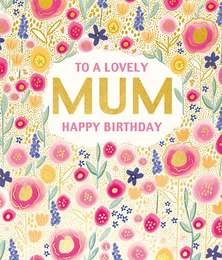 Ling Designs Mum Birthday Card