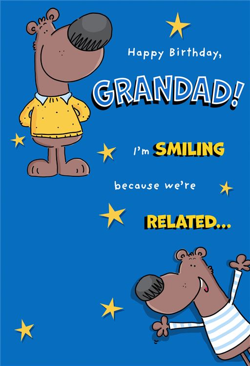 Hallmark Grandad Birthday Card