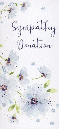 ICG Sympathy Donation Card