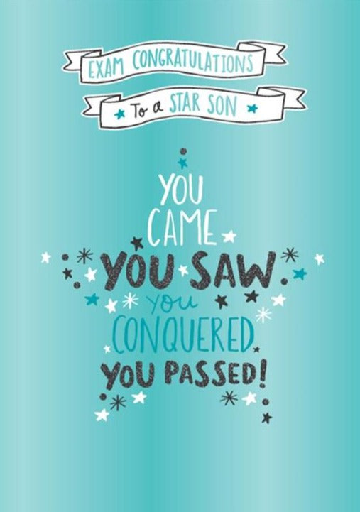 Hallmark Son You've Passed Your Exams Card