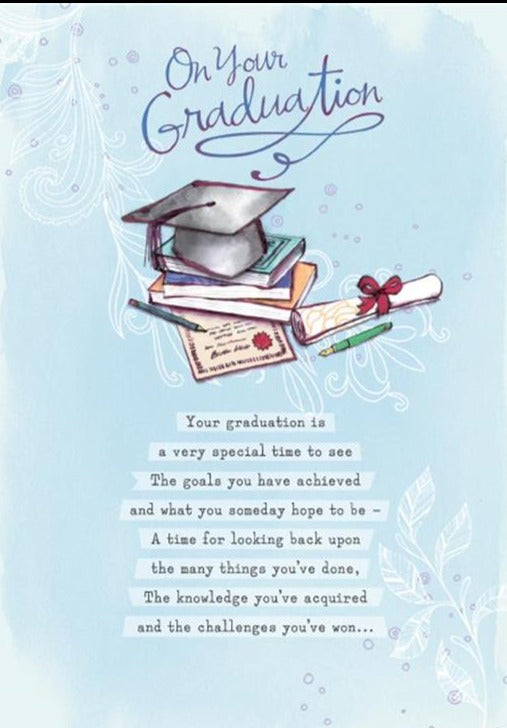 Hallmark Graduation Card