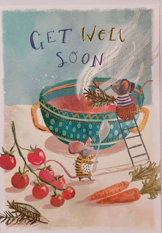 Ling Designs Get Well Soon Card