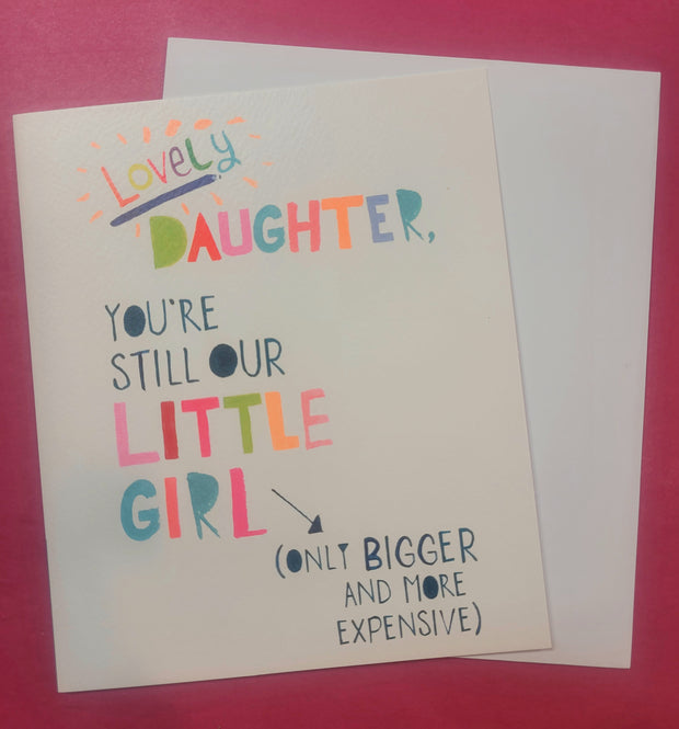 Paper Salad Daughter Birthday Card