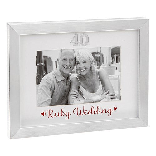 Ruby Anniversary 4 x6 Frame