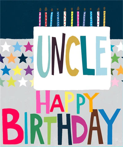 Papersalad Uncle Birthday Card