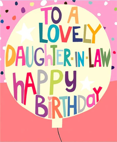 Paper Salad Daughter in Law Birthday Card