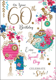 Jonny Javelin 60th Birthday Card