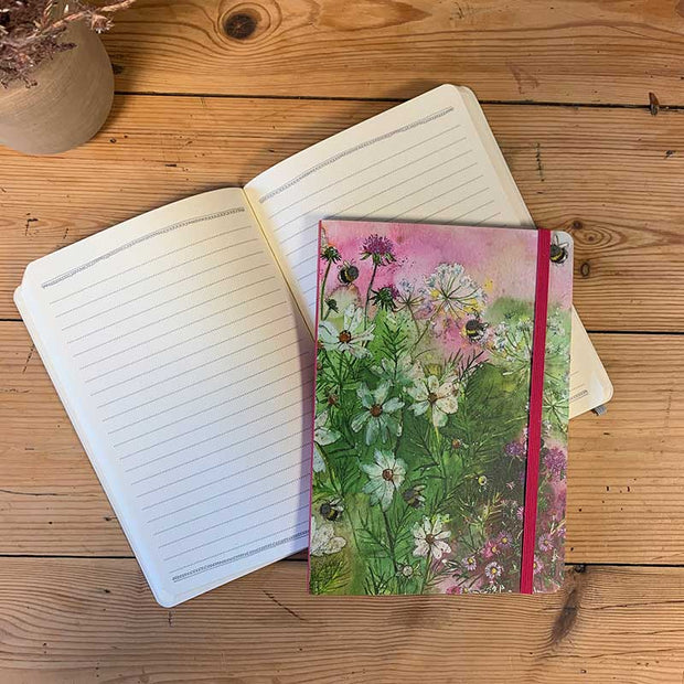 Alex Clark Bees in Summer Large Chunky Notebook