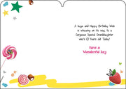 Jonny Javelin Granddaughter 10th Birthday Card