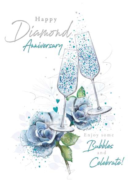 Noel Tatt Your Diamond Anniversary Card