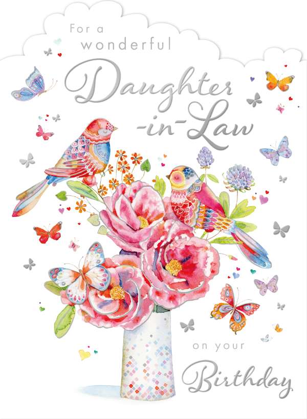 Noel Tatt Daughter in Law Birthday Card