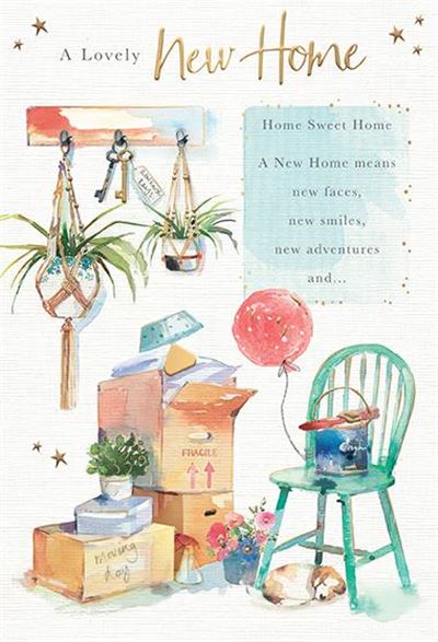 Words N Wishes New Home Card