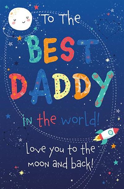 Words N Wishes Daddy Birthday Card