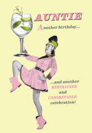 ICG Auntie Birthday Card