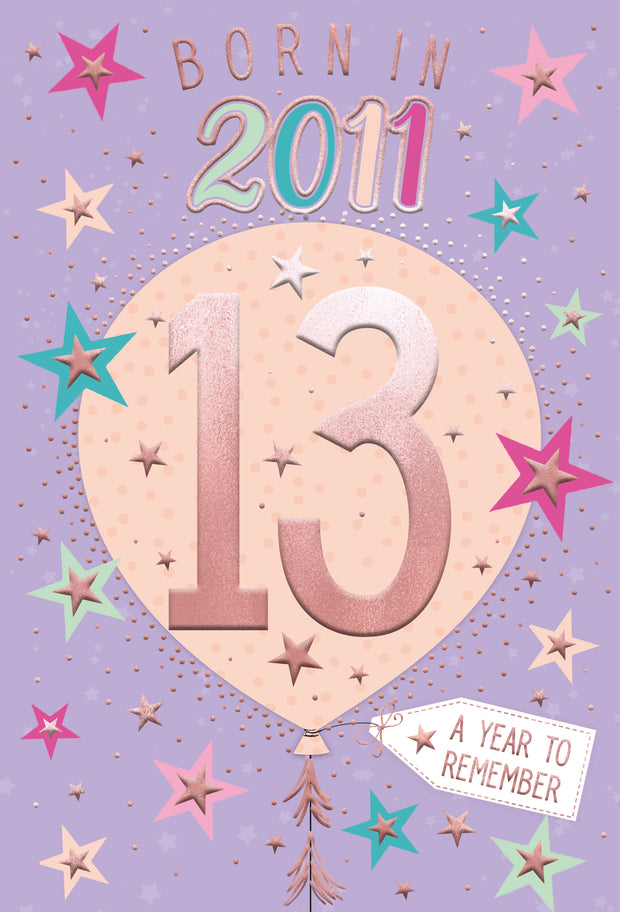 ICG 13th Birthday in 2024 Card