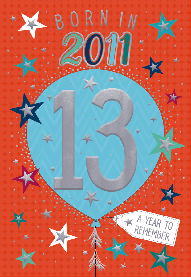 ICG 13th Birthday In 2024 Card