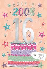 ICG 16th Birthday in 2024 Card