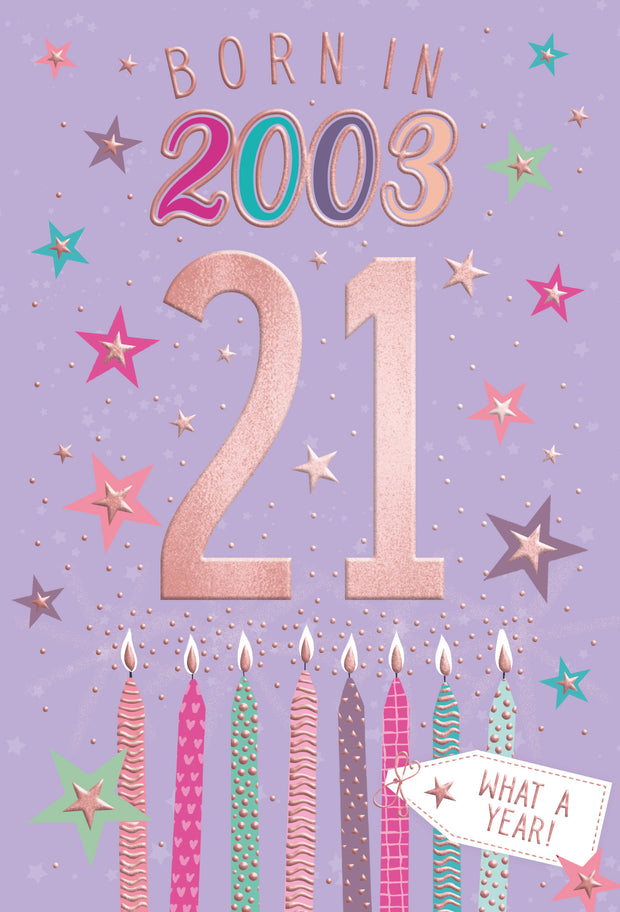 ICG 21st Birthday in 2024 Card