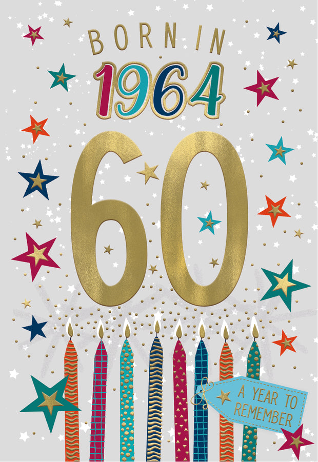 ICG 60th Birthday in 2024 Card