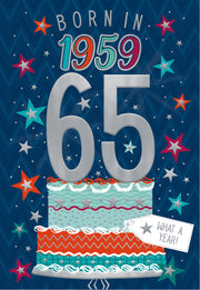 ICG 65th Birthday in 2024 Card