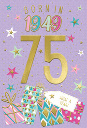 ICG 75th Birthday in 2024 Card