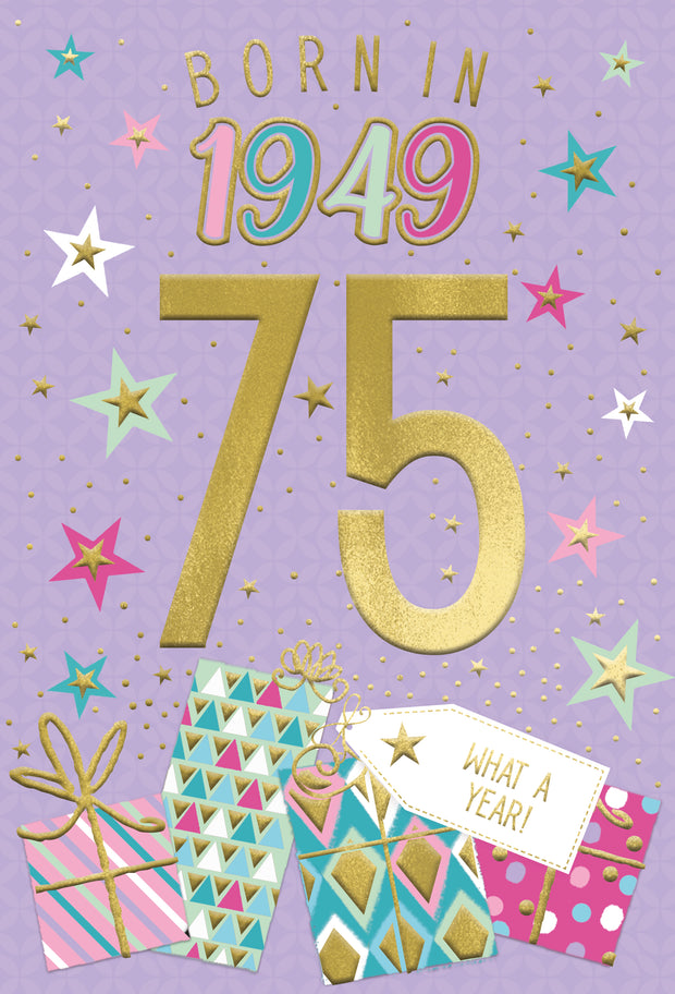 ICG 75th Birthday in 2024 Card