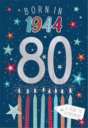 ICG 80th Birthday in 2024 Card