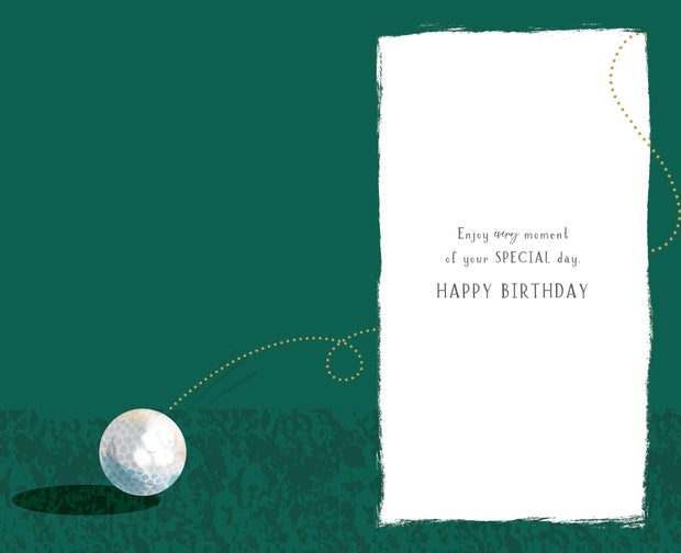 ICG Golfer Birthday Card