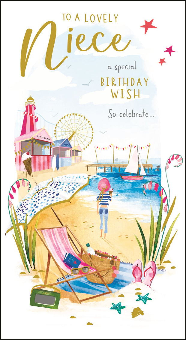 Jonny Javelin Niece Birthday Card