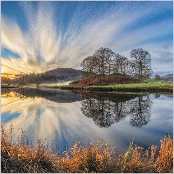 Abacus Blank BBC Countryfile River Brathay, The Lake District Card