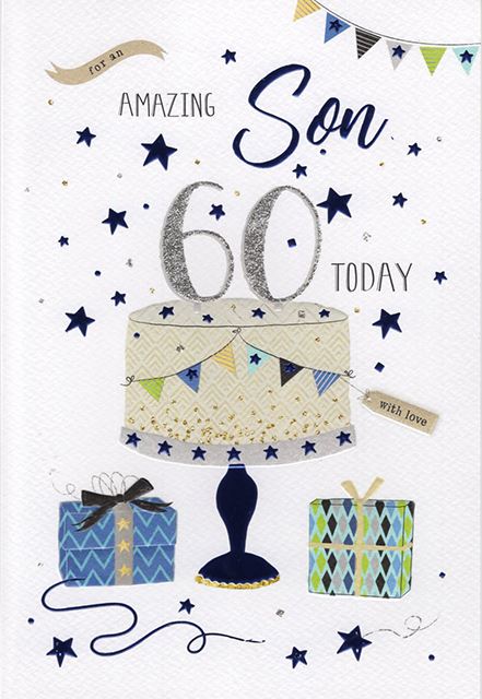 ICG Son 60th Birthday Card