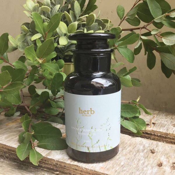 Herb Seaweed And Seasalt Bathsalts Jar