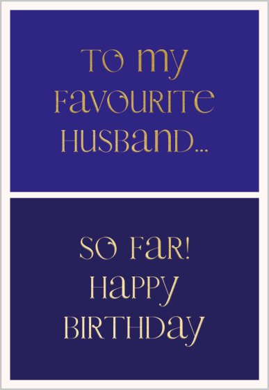 Abacus Husband Birthday Card