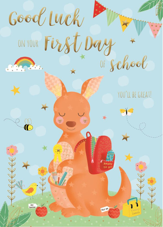 ICG First Day At School Card