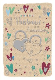 ICG Husband On Our Anniversary Card