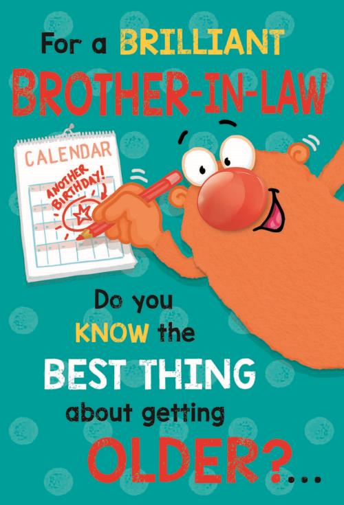 ICG Brother in Law Birthday Card
