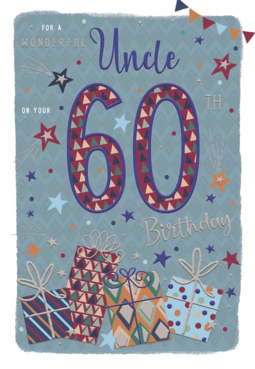 ICG Uncle 60th Birthday Card