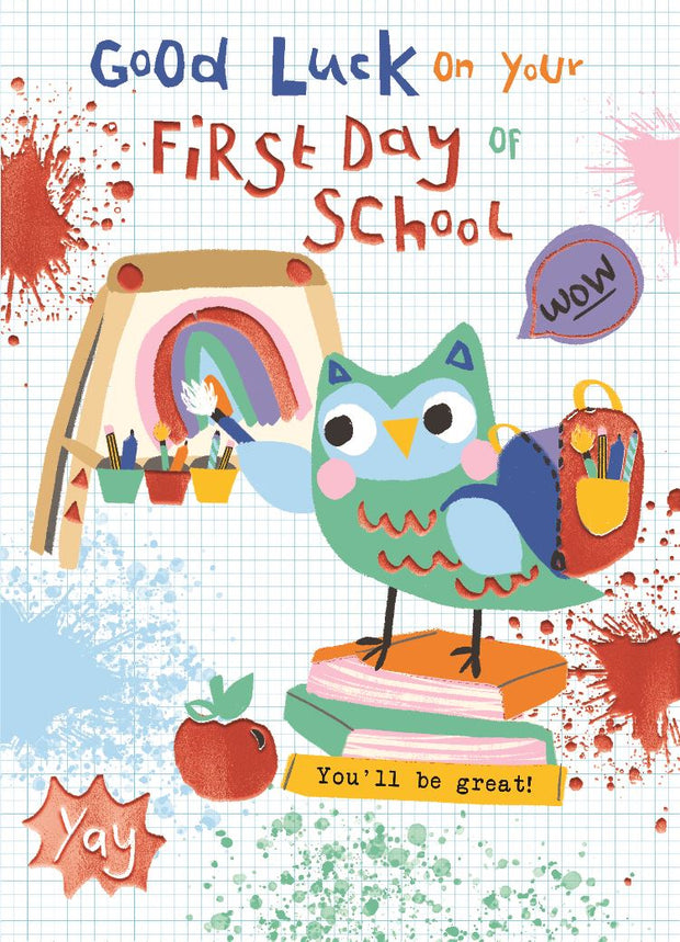 ICG First Day of School Card
