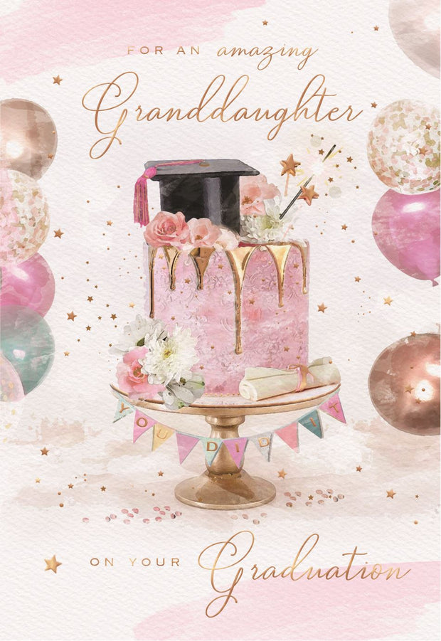 ICG Granddaughter Graduation Card