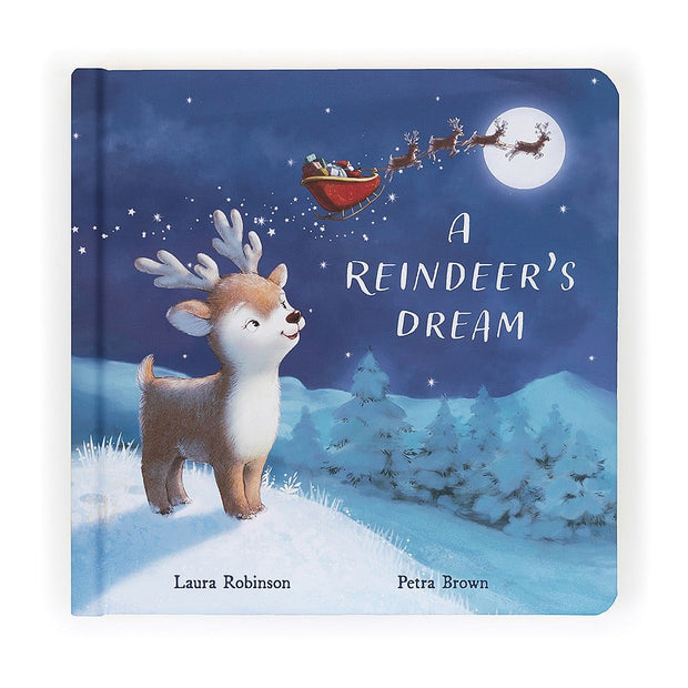 Jellycat Mitzi Reindeer Dream Christmas Book
